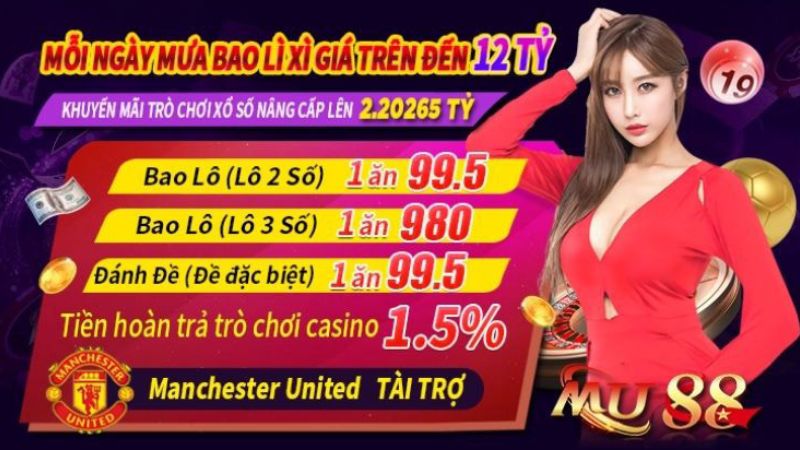 Top nhà cái tặng tiền miễn phí trải nghiệm hot nhất 2024 8 MU88 là địa chỉ cá cược tặng tiền uy tín